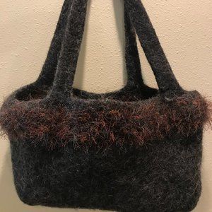 Wool Felt Tote Bag